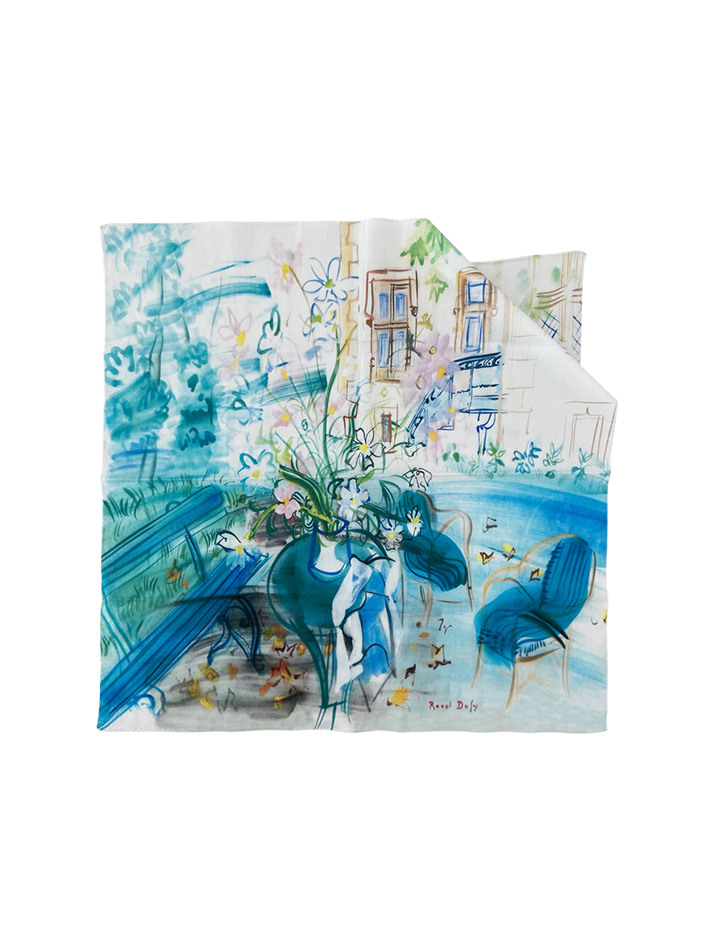 스카프 Notre Maison de Montsaunes / 라울 뒤피