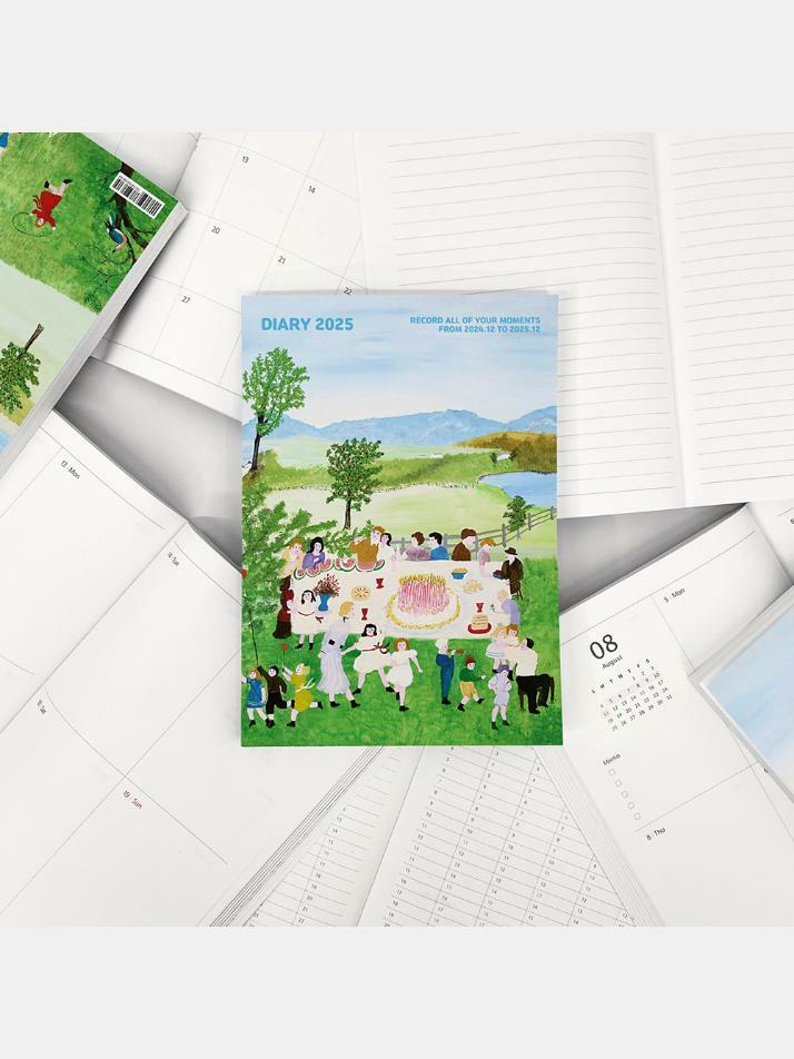 다이어리 2025 / 그랜마 모지스(Grandma Moses)