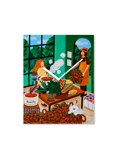 벽시계 Tomato day / 프레리(Prairie)