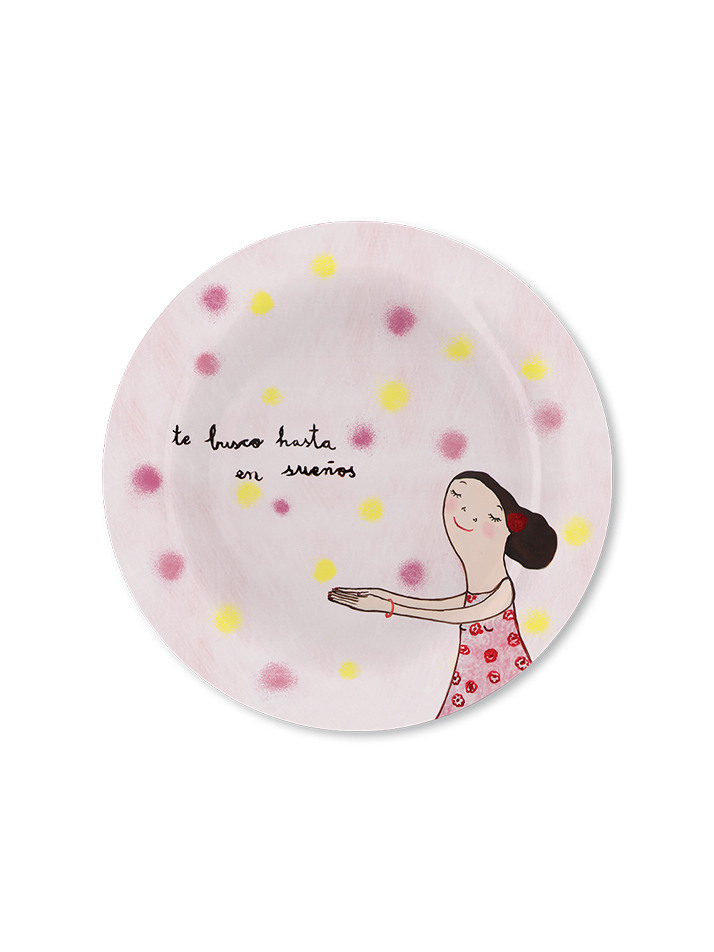 디저트접시 I look for you even in dreams / 에바 알머슨(Eva Armisen)