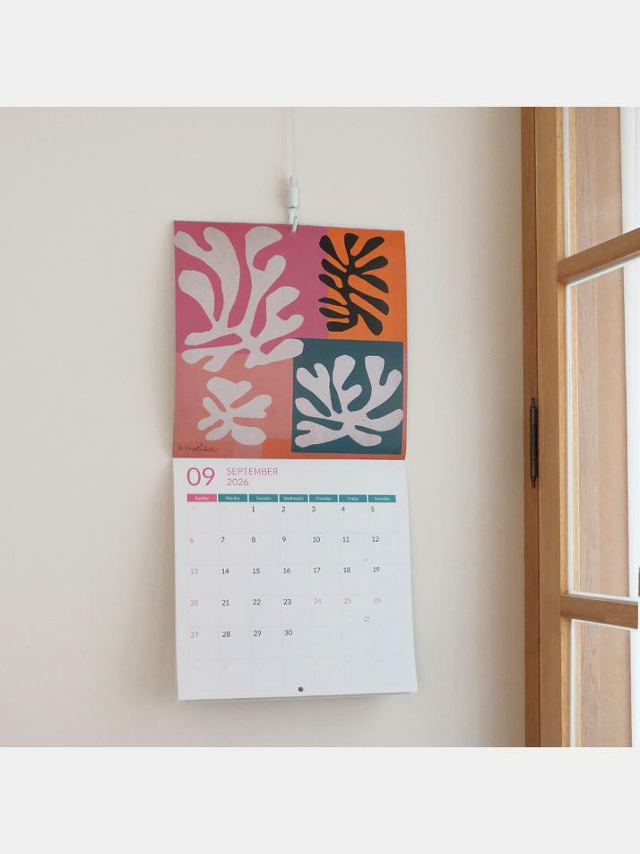 벽걸이캘린더 2026 Wall Calendar / 앙리 마티스(Henri Matisse)