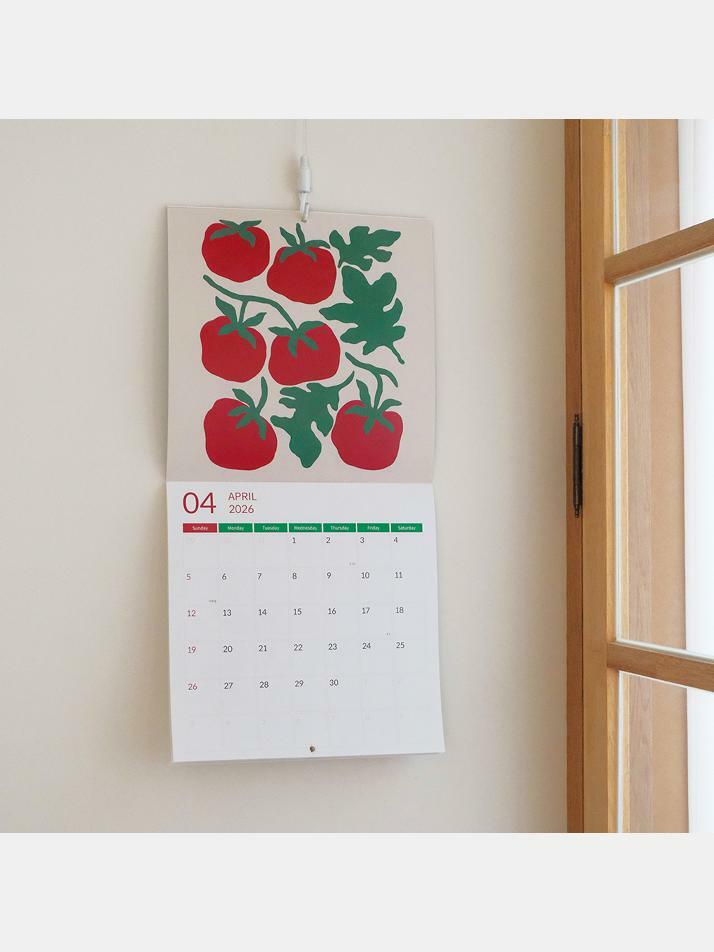 벽걸이캘린더 2026 Wall Calendar / 리브 리(Liv Lee)