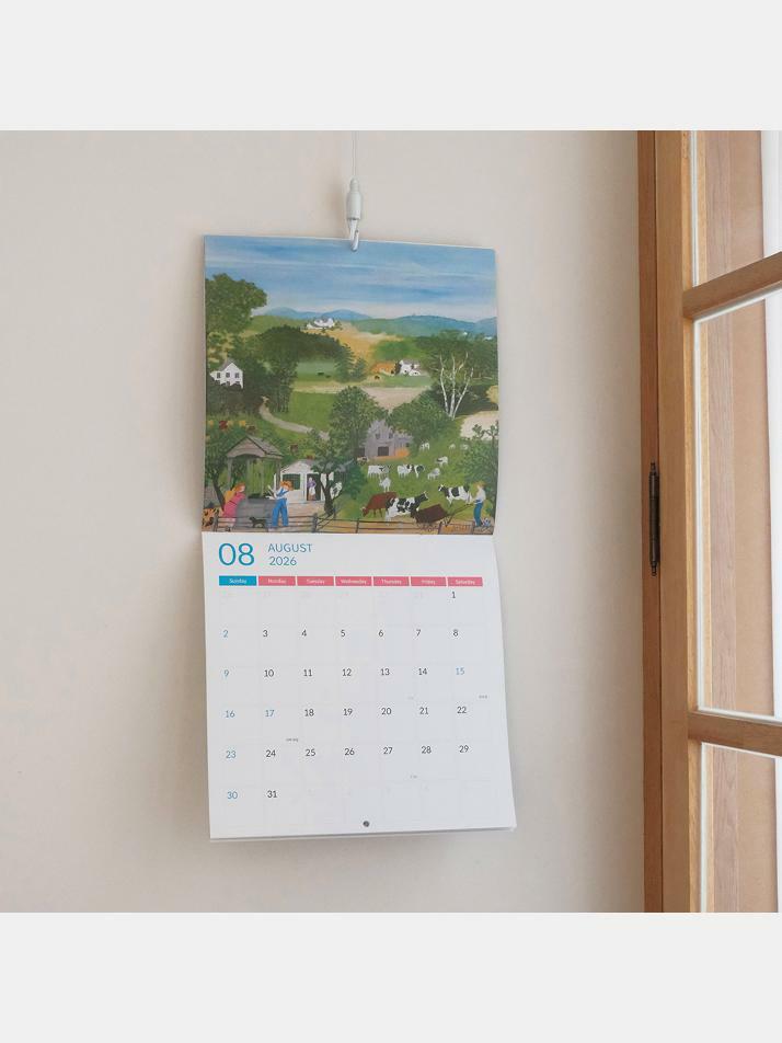 벽걸이캘린더 2026 Wall Calendar / 그랜마 모지스(Grandma Moses)