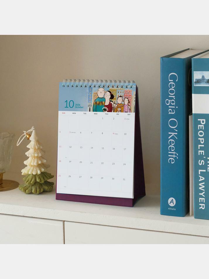 탁상캘린더 2026 Desk Calendar / 에바 알머슨(Eva Armisen)
