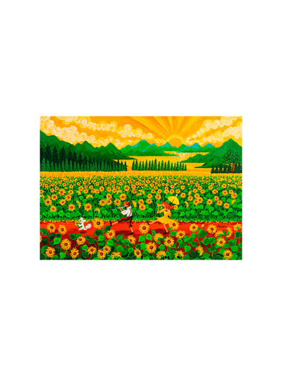 A3 포스터 해바라기길 / 프레리(Prairie)