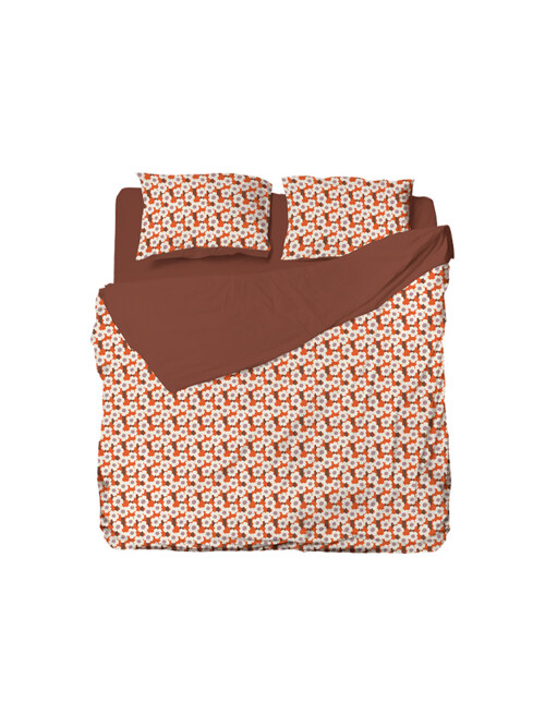 침구세트 Tangerine Flower 60수 고밀도 무봉제 차렵이불&베개 SS/Q / 제시카 닐슨(Jessica Nielsen)