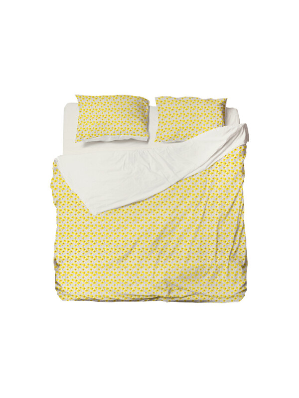 침구세트 Yellow Bloom 60수 고밀도 무봉제 차렵이불&amp;베개 SS/Q / 제시카 닐슨(Jessica Nielsen)