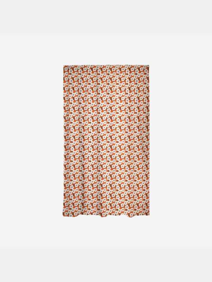 커튼 Tangerine Flower 60수 고밀도 커튼 / 제시카 닐슨(Jessica Nielsen)