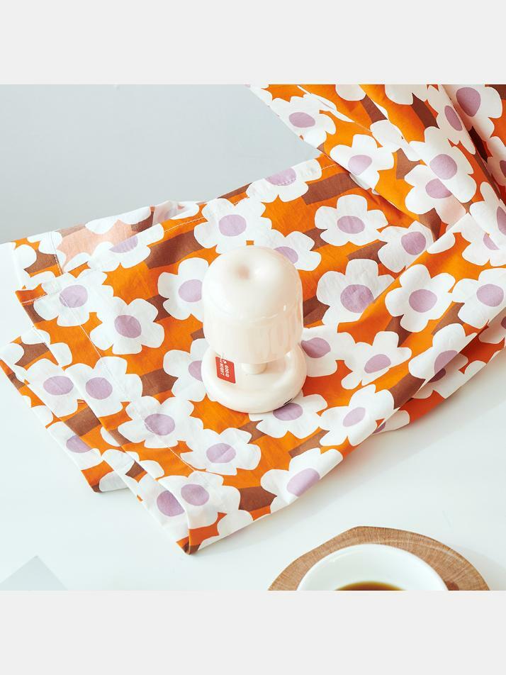 커튼 Tangerine Flower 60수 고밀도 커튼 / 제시카 닐슨(Jessica Nielsen)