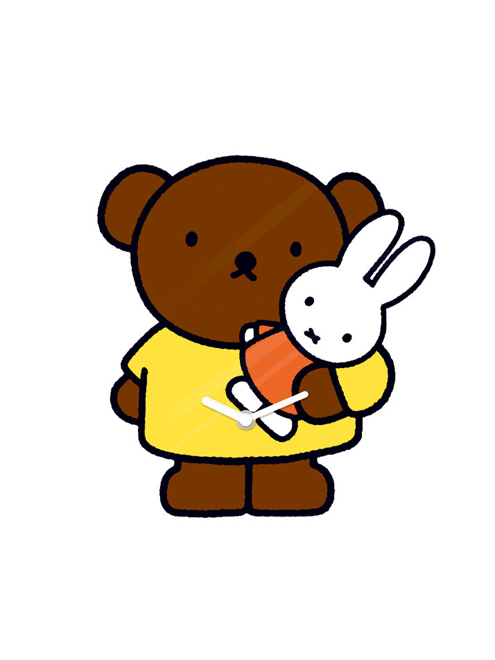모양시계 미피와 보리스 / 미피(Miffy)