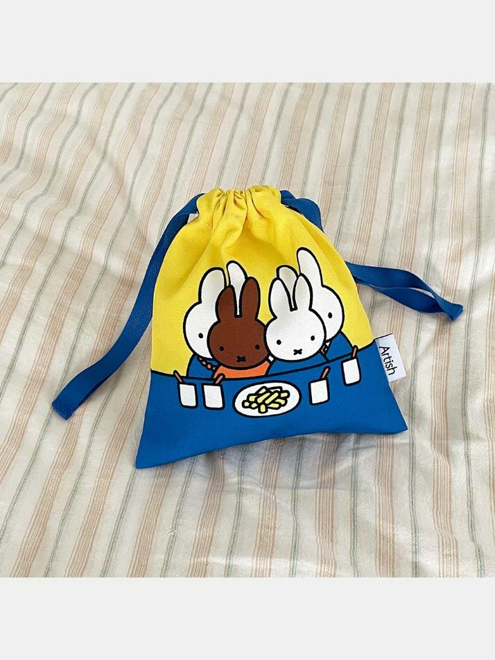 스트링파우치 아침식사 / 미피(Miffy)