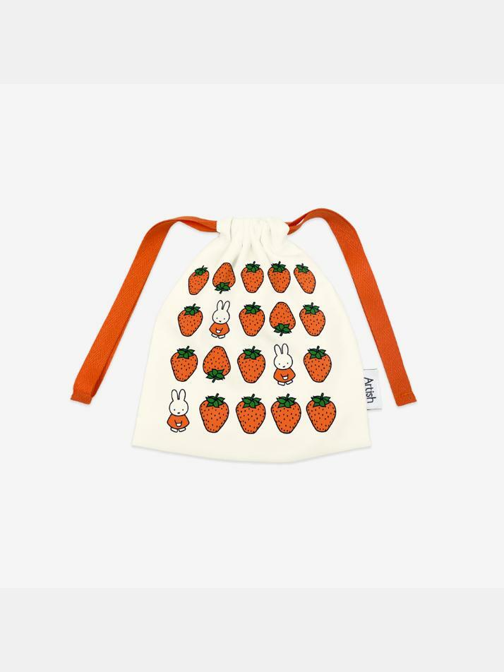 스트링파우치 미피와 딸기 / 미피(Miffy)