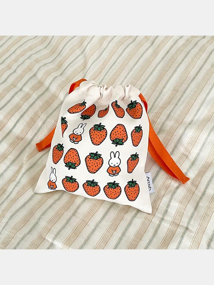 스트링파우치 미피와 딸기 / 미피(Miffy)