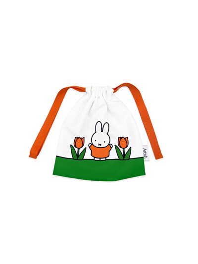 스트링파우치 미피와 튤립 (hands up) / 미피(Miffy)