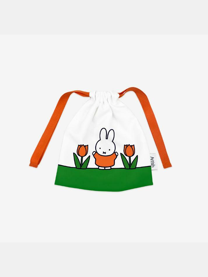 스트링파우치 미피와 튤립 (hands up) / 미피(Miffy)