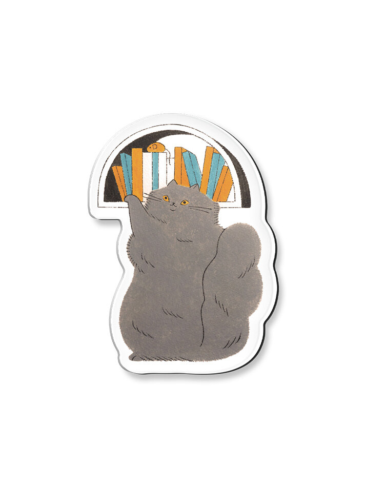 마그넷 Bookshelf cat13 / 카와무(Kawamu)