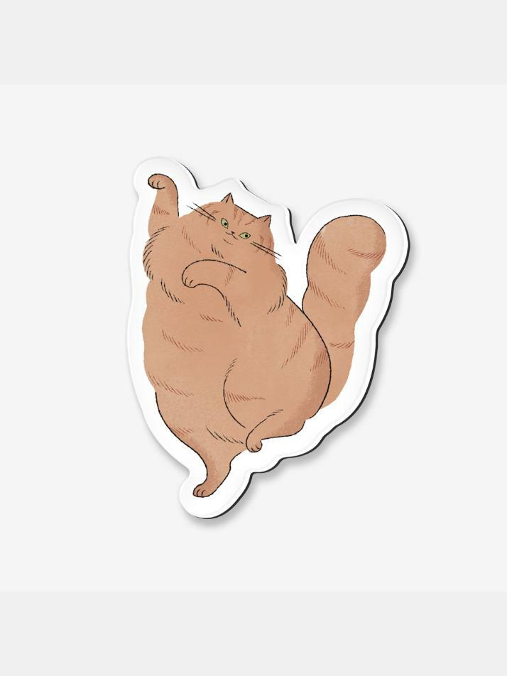 마그넷 Dancing Cat4 / 카와무(Kawamu)