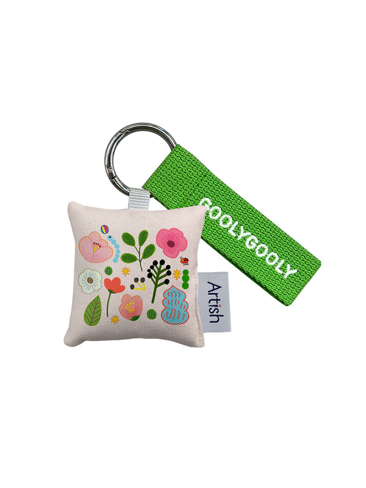 쿠션키링 Spring / 굴리굴리(GOOLYGOOLY)