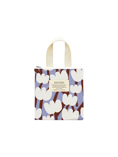 핸들파우치 Blue Cotton / 제시카 닐슨(Jessica Nielsen)