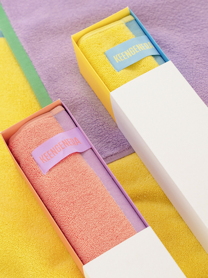 [킨제네라] 햇살 면 23수 450g 욕실 주방 발매트 러그_Twinkly