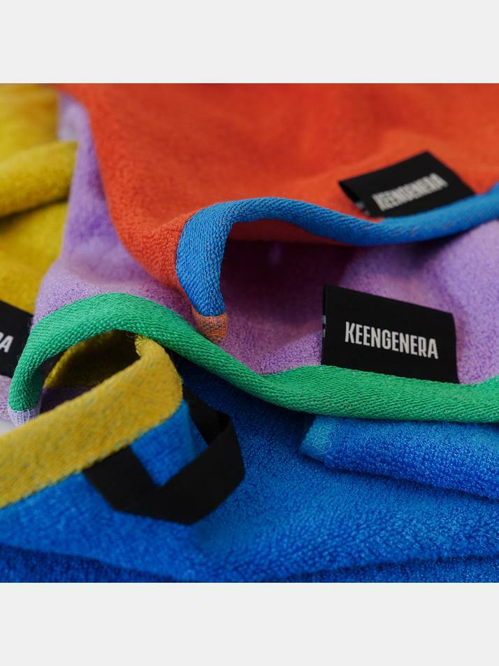 [킨제네라] 새벽 뱀부 30수 55g 고리 핸드 미니타월_5P SET