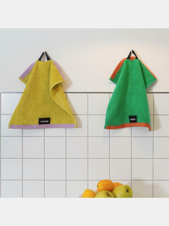 [킨제네라] 새벽 뱀부 30수 55g 고리 핸드 미니타월_5P SET