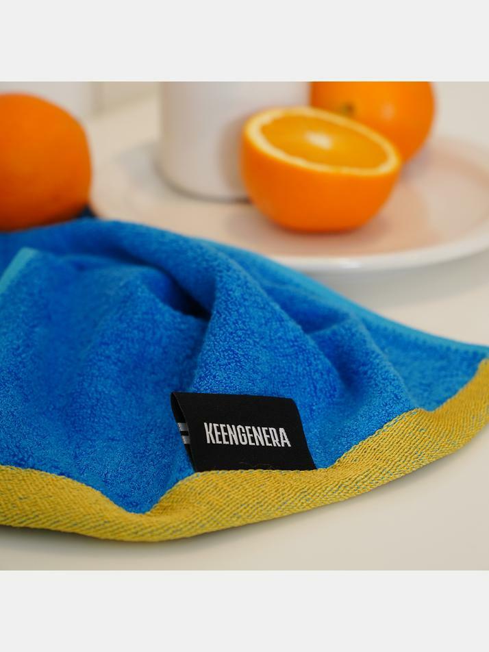 [킨제네라] 새벽 뱀부 30수 55g 고리 핸드 미니타월_5P SET