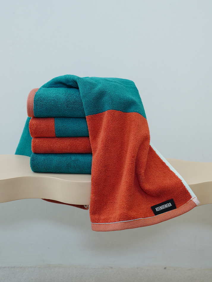 [킨제네라] 새벽 뱀부 30수 호텔수건 세면타월_Dazzling