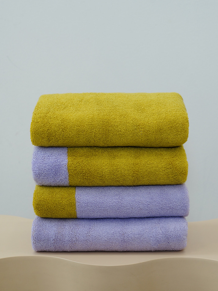 [킨제네라] 새벽 뱀부 30수 호텔수건 세면타월_Moonlight