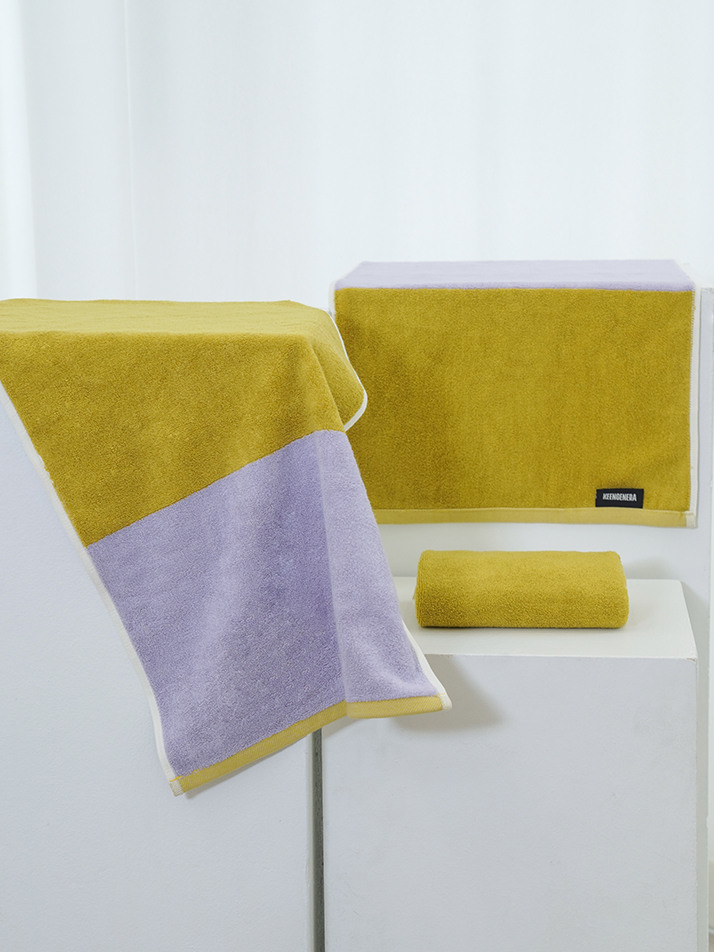 [킨제네라] 새벽 뱀부 30수 호텔수건 세면타월_Moonlight