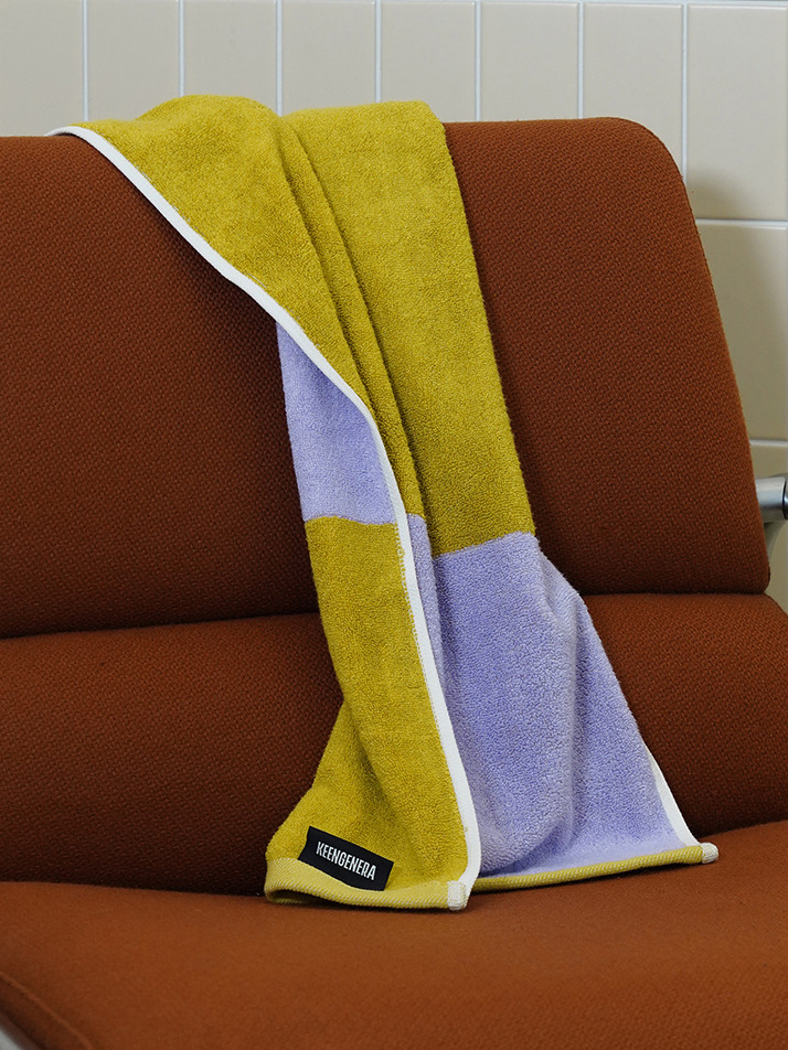 [킨제네라] 새벽 뱀부 30수 호텔수건 세면타월_Moonlight