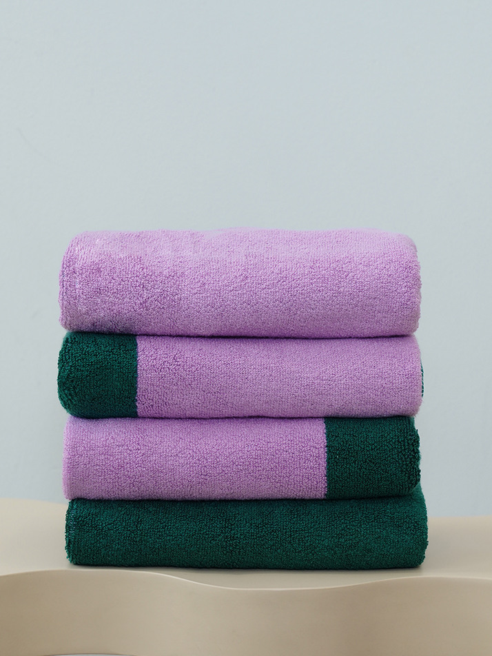 [킨제네라] 새벽 뱀부 30수 호텔수건 세면타월_Dreamy