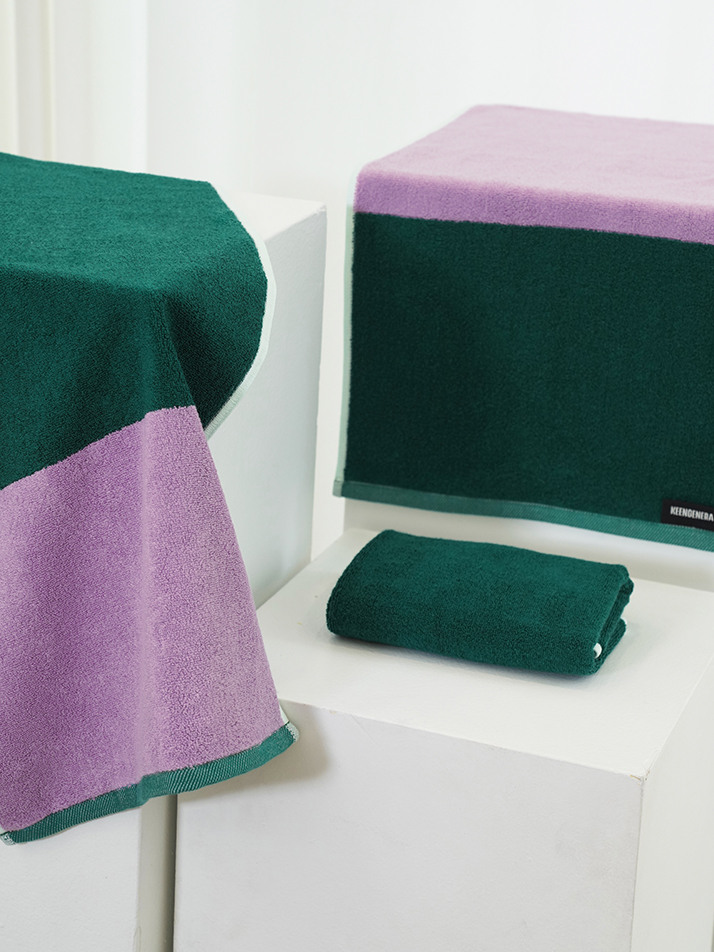 [킨제네라] 새벽 뱀부 30수 호텔수건 세면타월_Dreamy