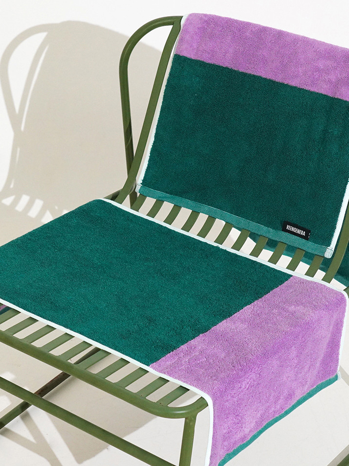 [킨제네라] 새벽 뱀부 30수 호텔수건 세면타월_Dreamy