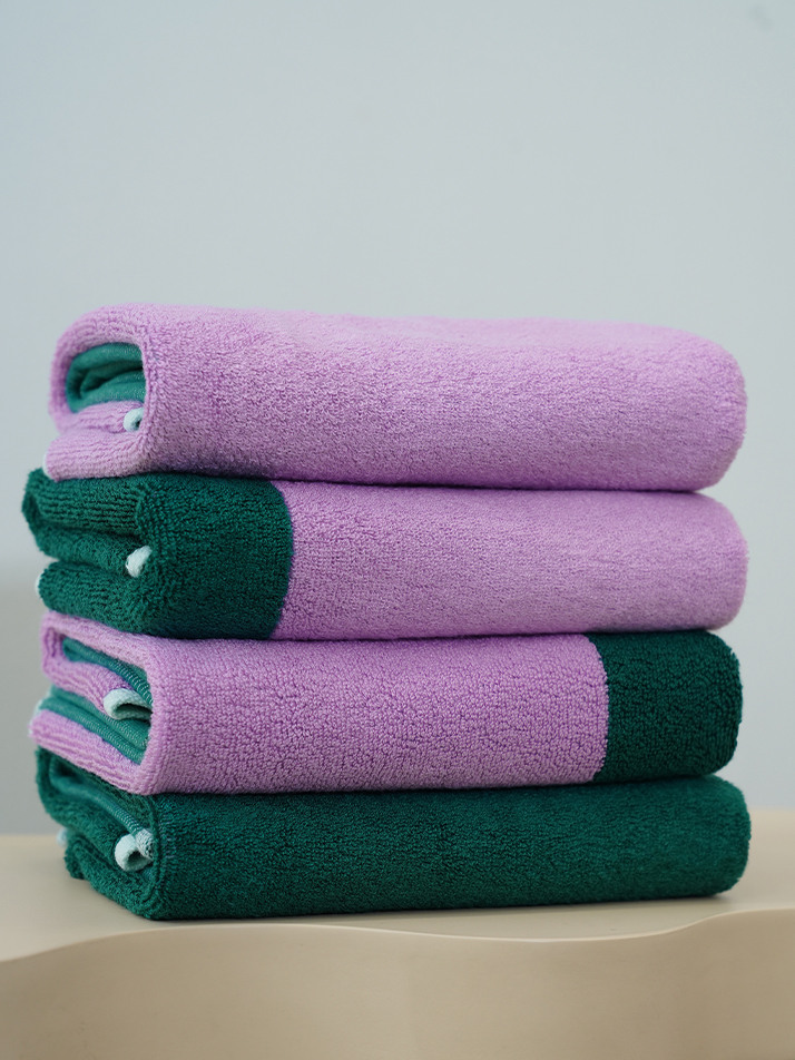 [킨제네라] 새벽 뱀부 30수 호텔수건 세면타월_Dreamy