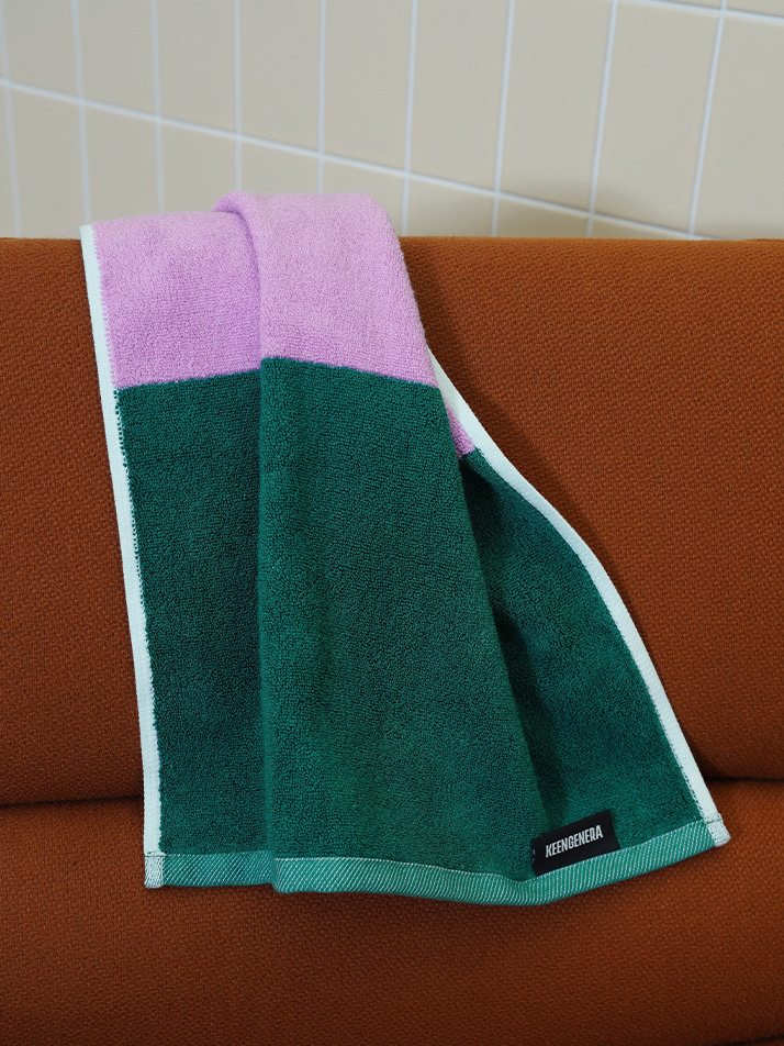 [킨제네라] 새벽 뱀부 30수 호텔수건 세면타월_Dreamy