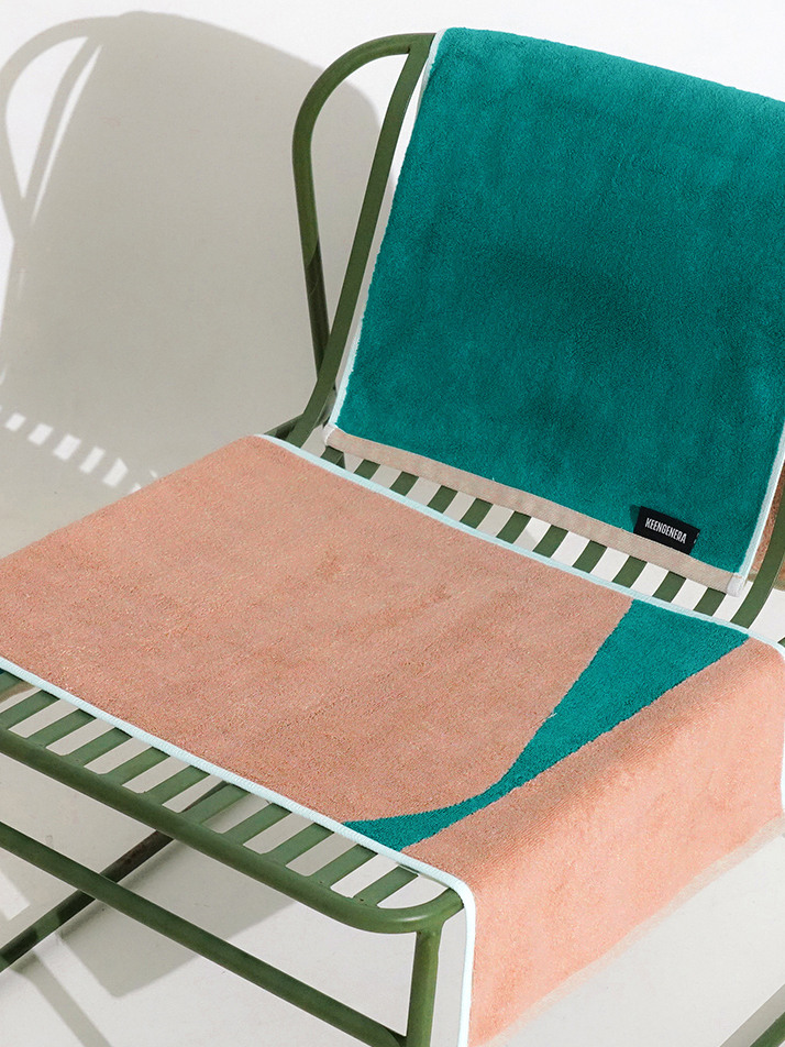 [킨제네라] 새벽 뱀부 30수 호텔수건 세면타월_Novel