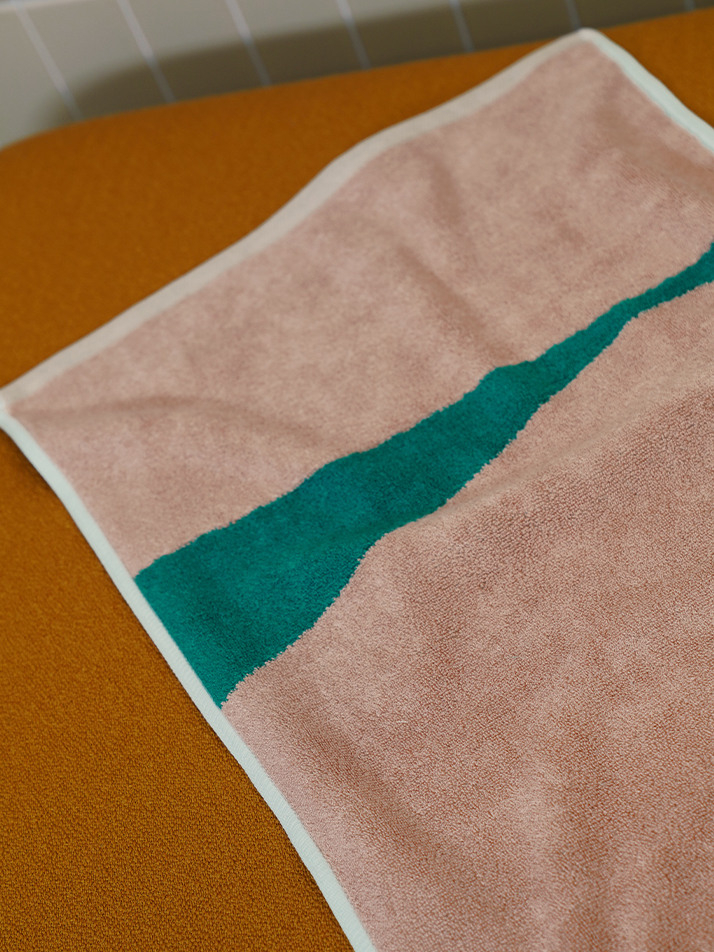 [킨제네라] 새벽 뱀부 30수 호텔수건 세면타월_Novel