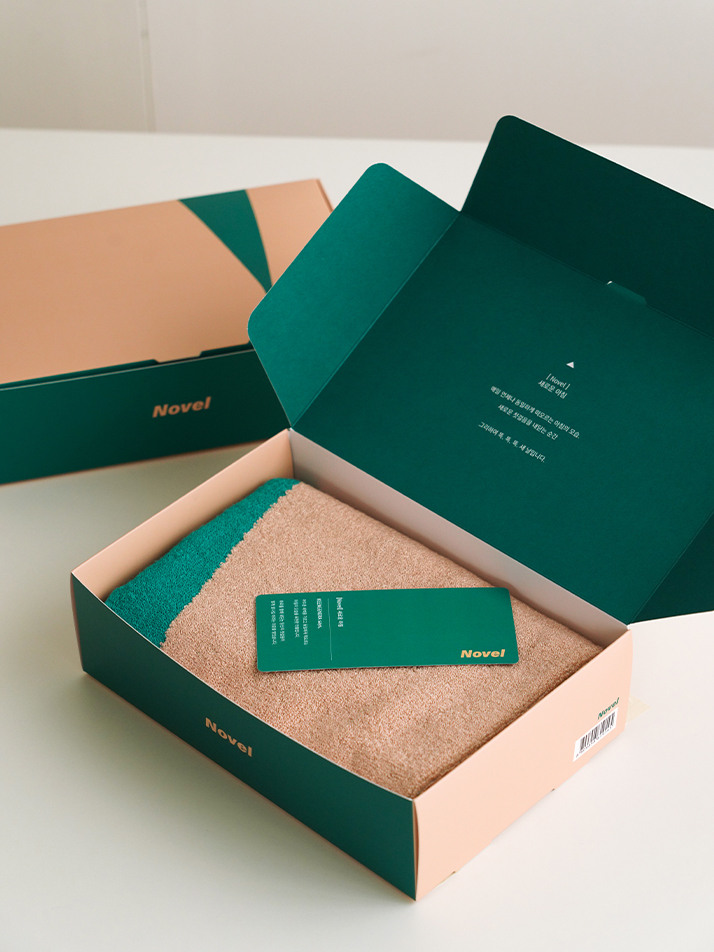 [킨제네라] 새벽 뱀부 30수 호텔수건 세면타월_Novel