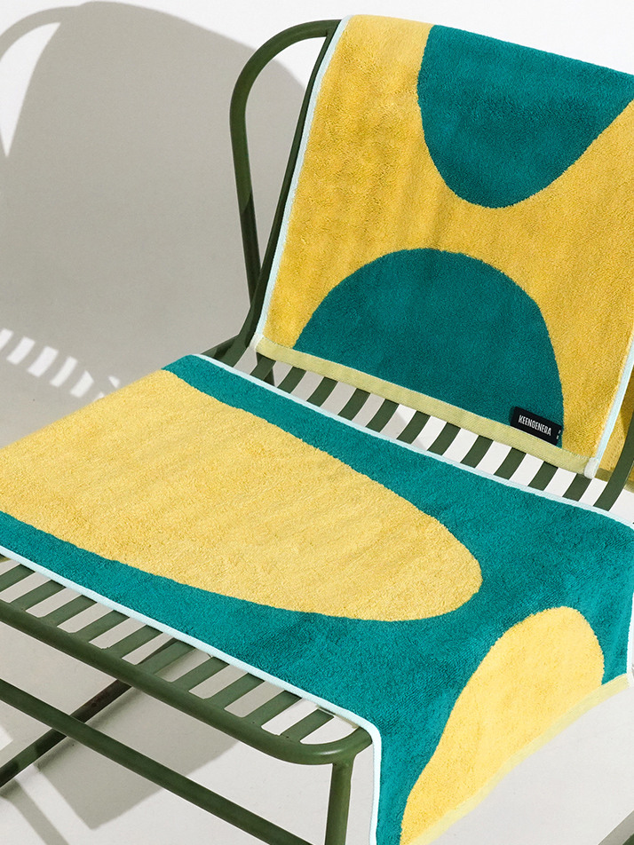 [킨제네라] 새벽 뱀부 30수 호텔수건 세면타월_Coming