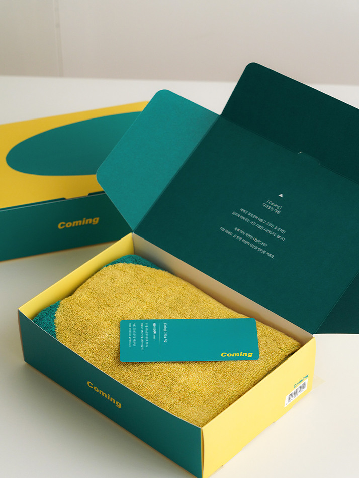 [킨제네라] 새벽 뱀부 30수 호텔수건 세면타월_Coming