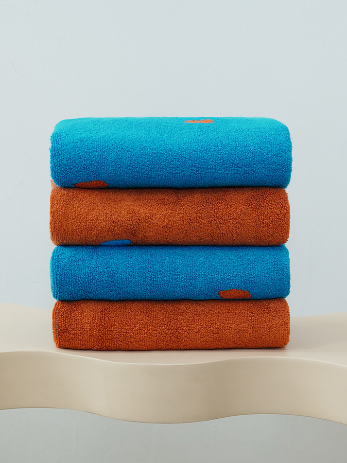 [킨제네라] 새벽 뱀부 30수 호텔수건 세면타월_Bright