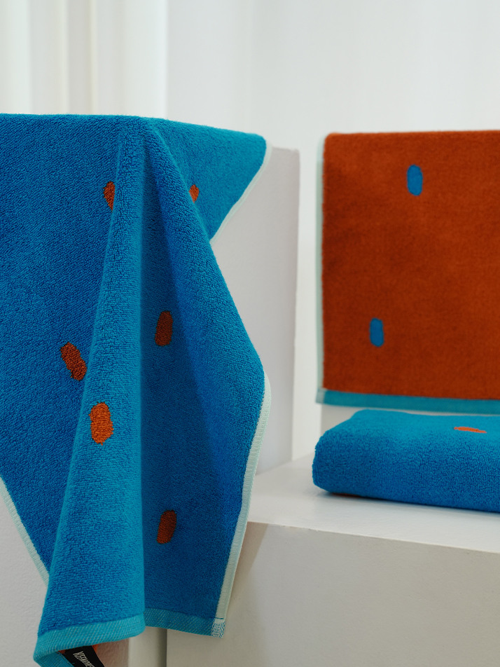 [킨제네라] 새벽 뱀부 30수 호텔수건 세면타월_Bright