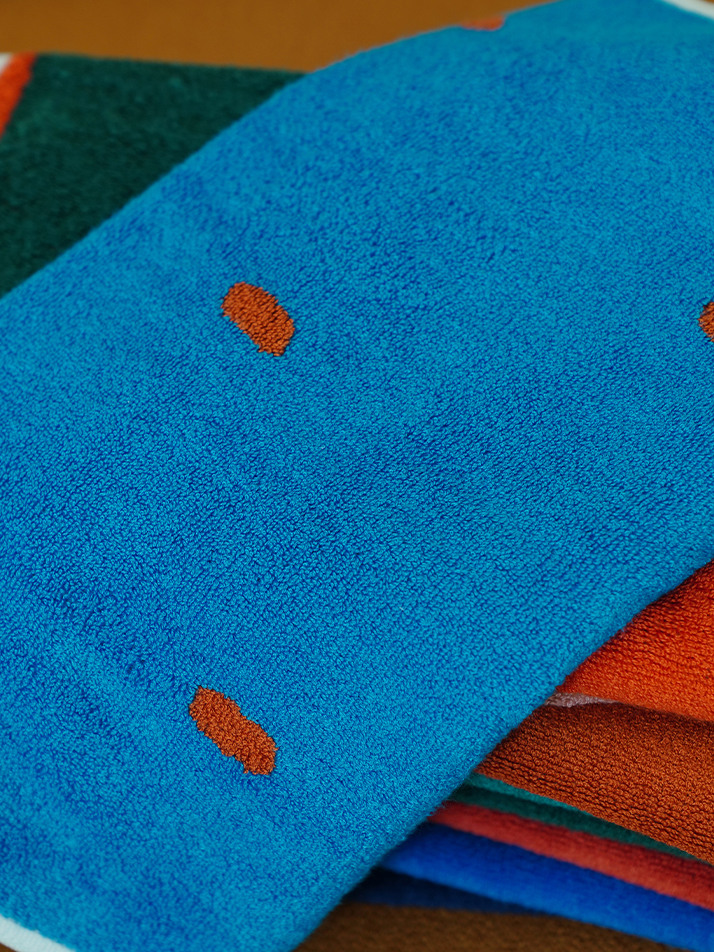 [킨제네라] 새벽 뱀부 30수 호텔수건 세면타월_Bright