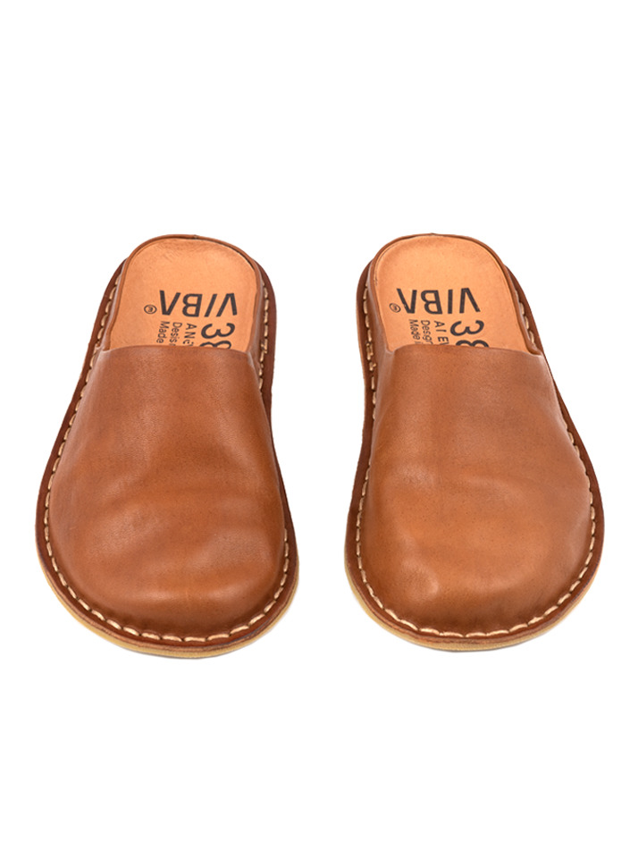 ROMA LEATHER (COGNAC BROWN)