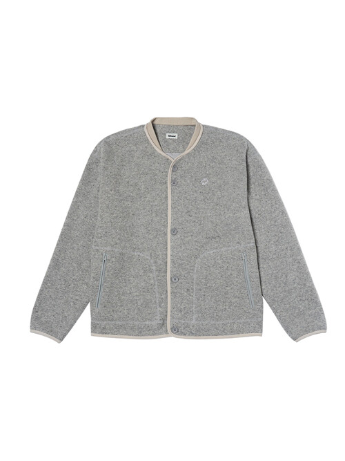 Unisex Windproof Wool Button-Up Cardigan Jacket