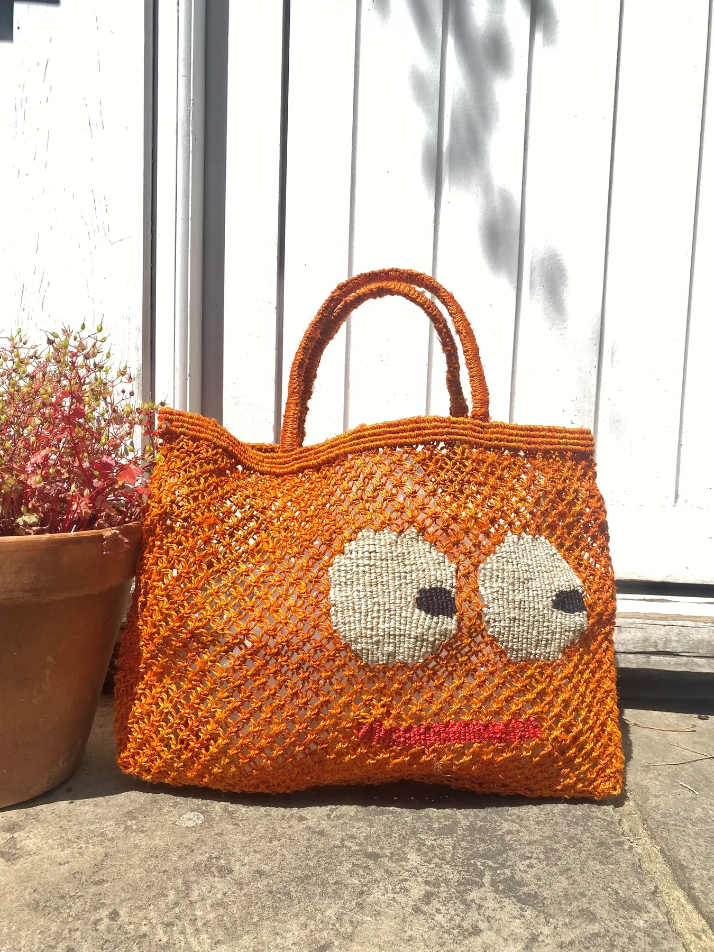 `Big Eyes` Small Bag - Peach