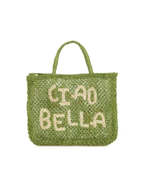 `Ciao Bella` Small Bag - Fern and natural