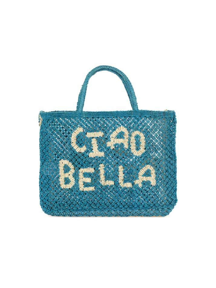 `Ciao Bella` Small Bag - Ocean and natural