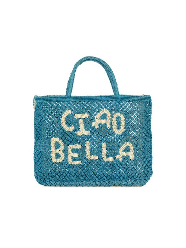 `Ciao Bella` Small Bag - Ocean and natural